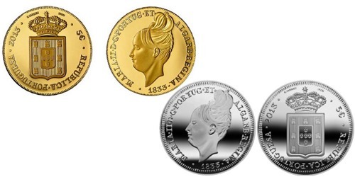 5 евро, Португалия degolada (Cu-Ni)